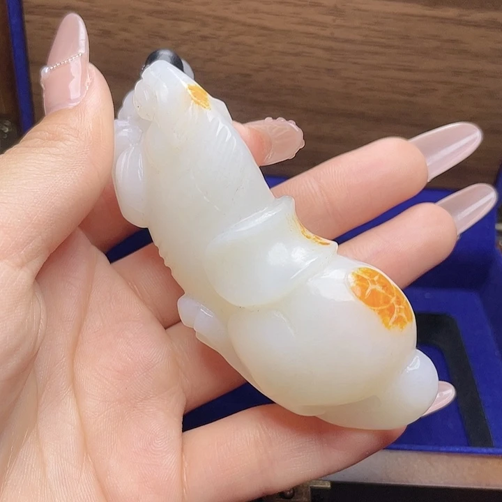 和田玉挂件未镶嵌李*头T