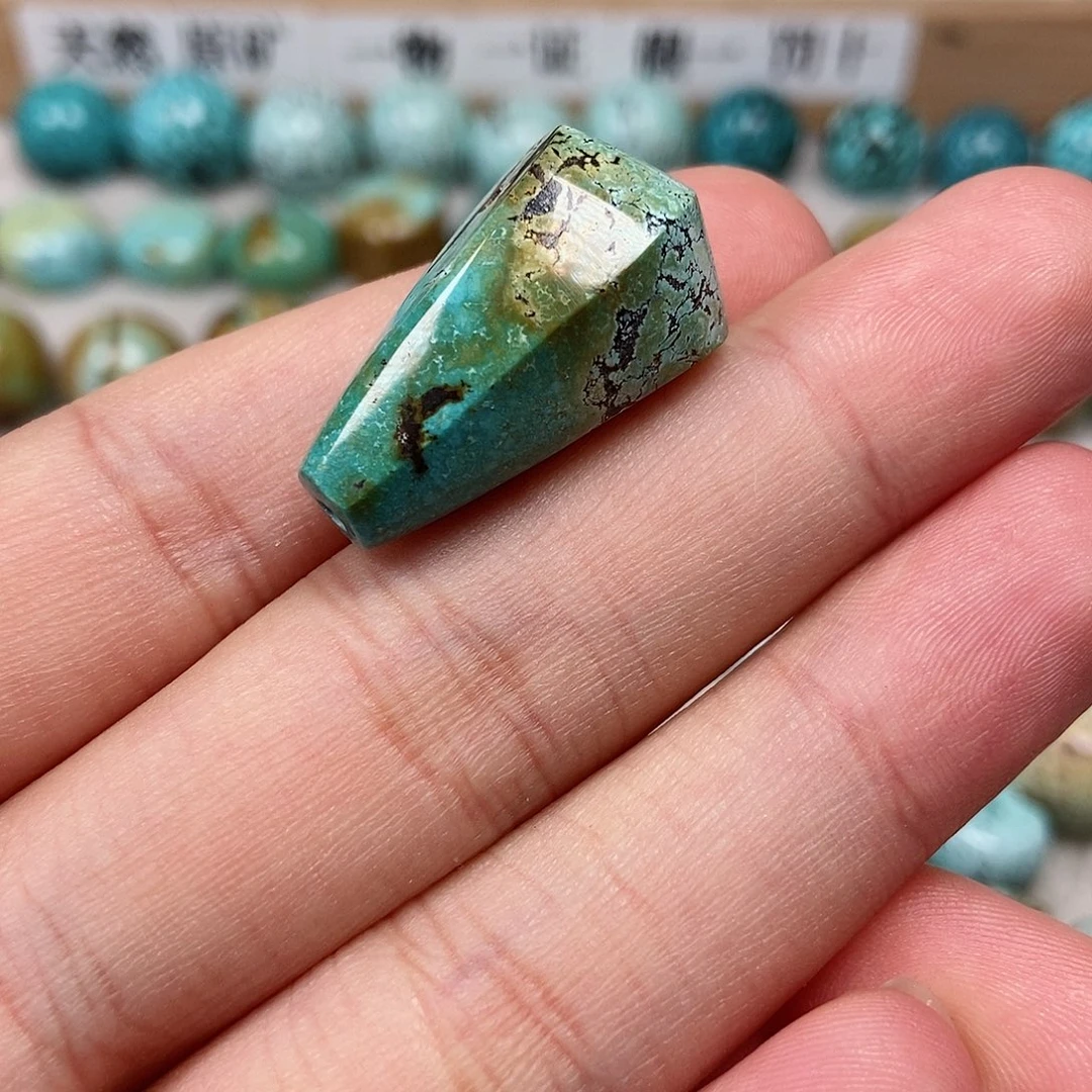 未镶嵌绿松石珠宝半成品