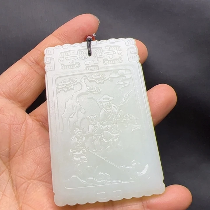 未镶嵌和田玉挂件传*哥