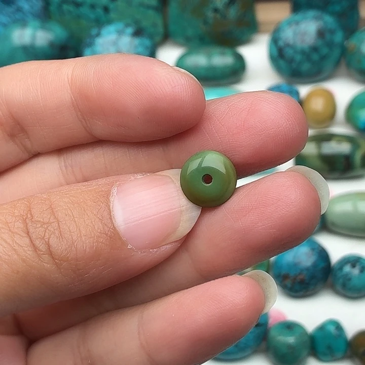 湖北松石军绿扣子