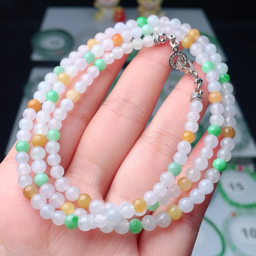 翡翠未镶嵌手链翡翠