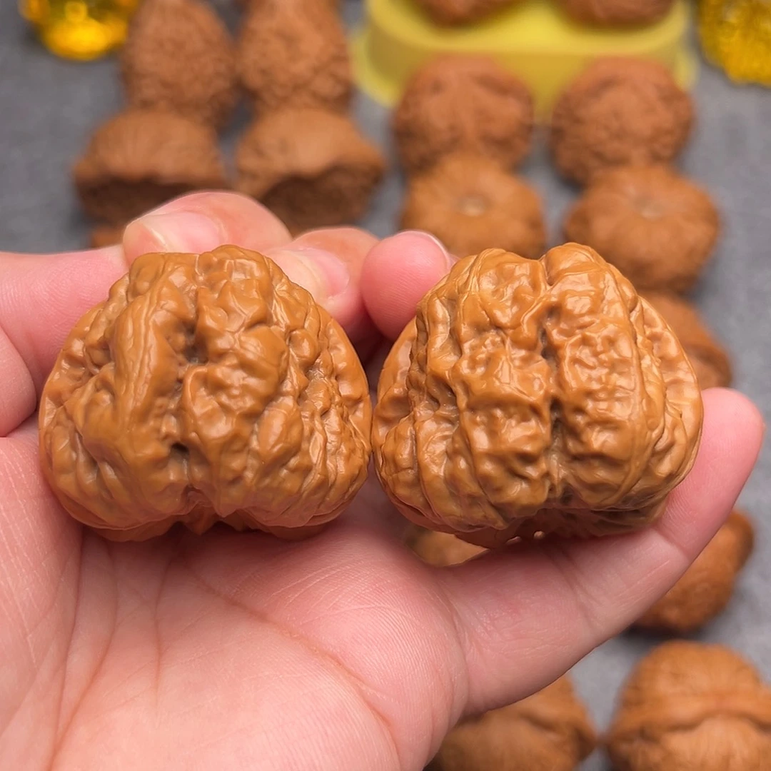 把件文玩核桃41精品开背延庆蛙毕业