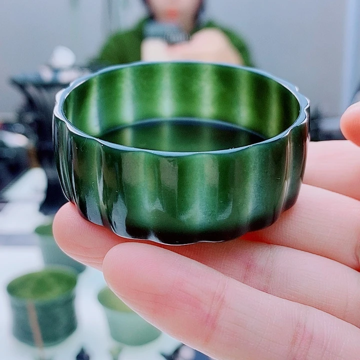 和田玉（青玉）未镶嵌把件