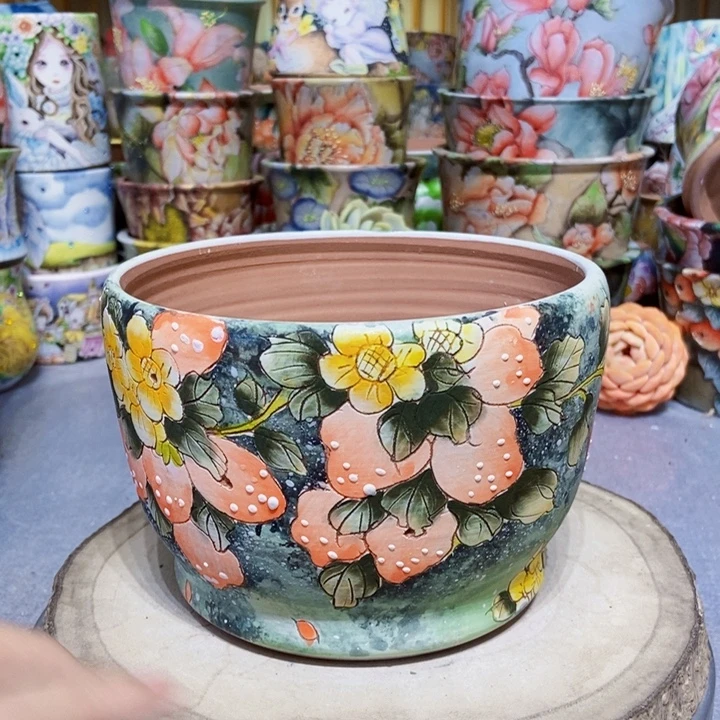 景德镇艺术手绘作品