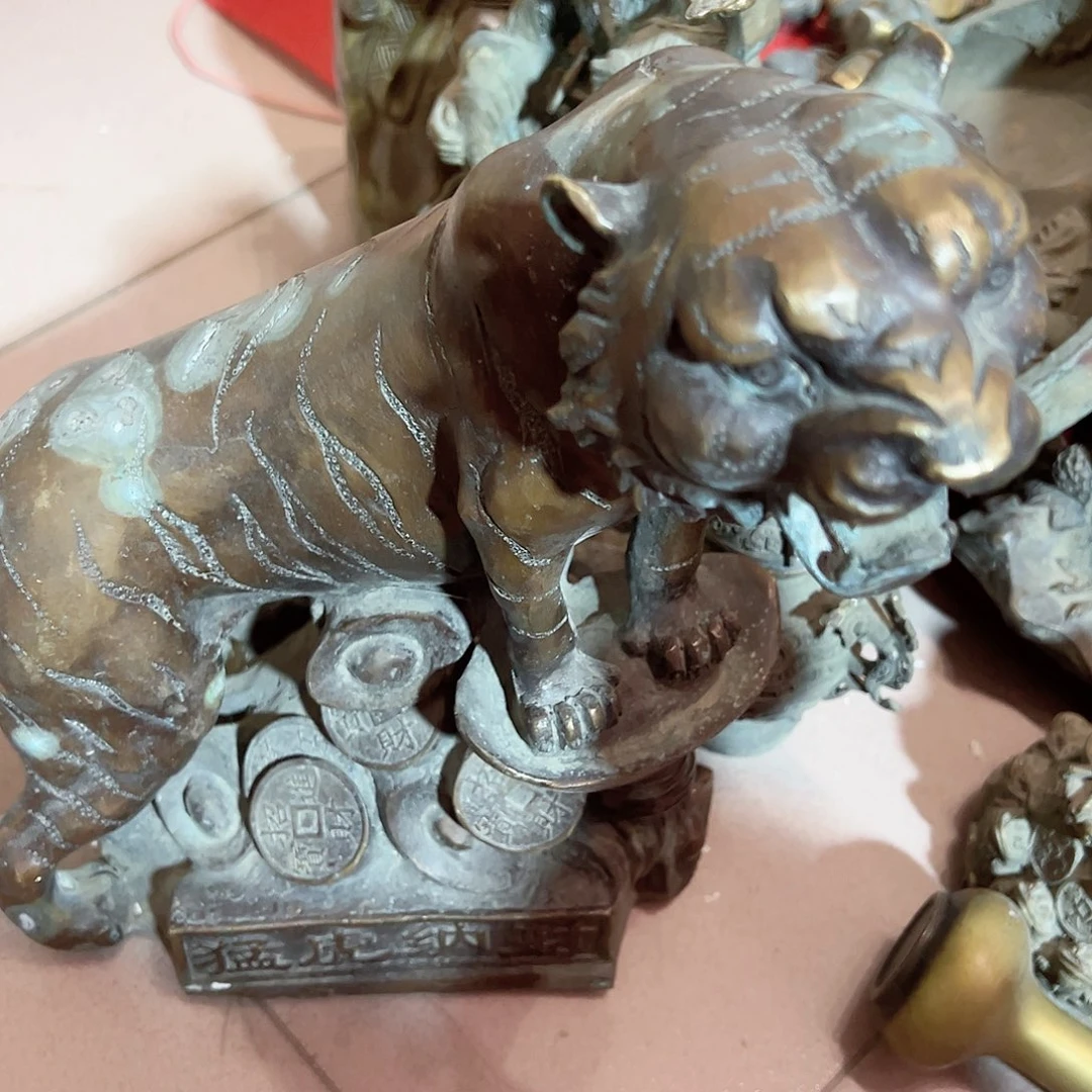 诚***下黄铜摆件工艺品，