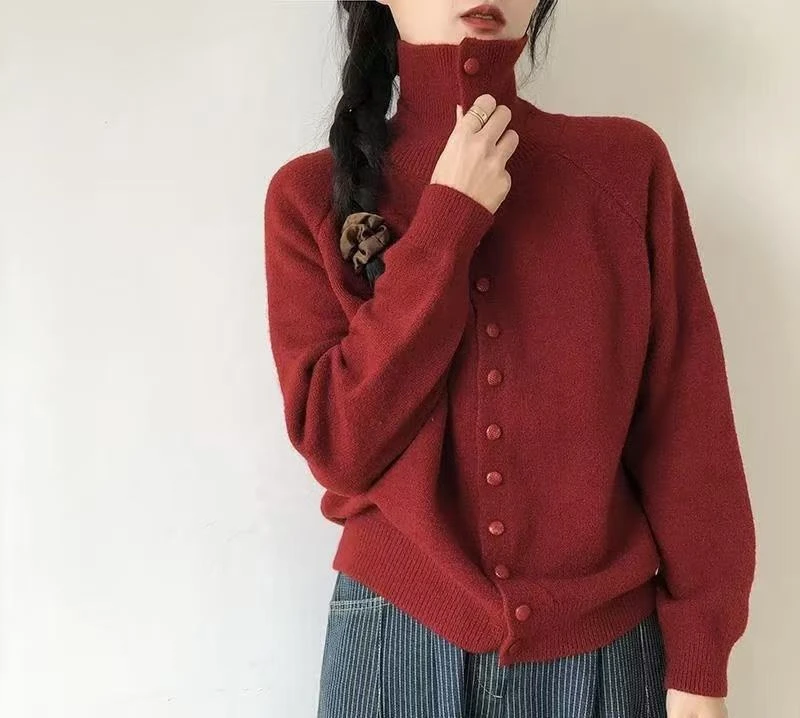 【451-500】过款直播专属冬款针织长袖网红时尚百搭宽松韩版气质