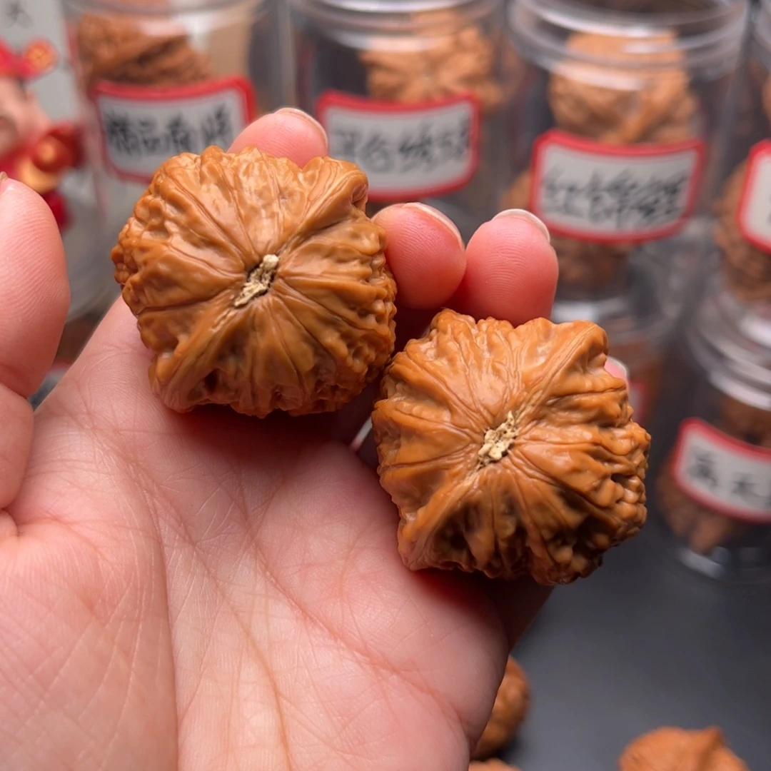 流***包文玩核桃把件40铁锤妹妹