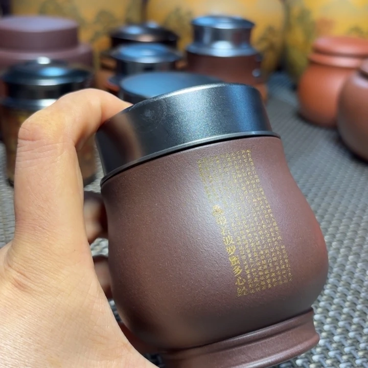 紫砂茶叶罐中高端紫砂茶叶罐