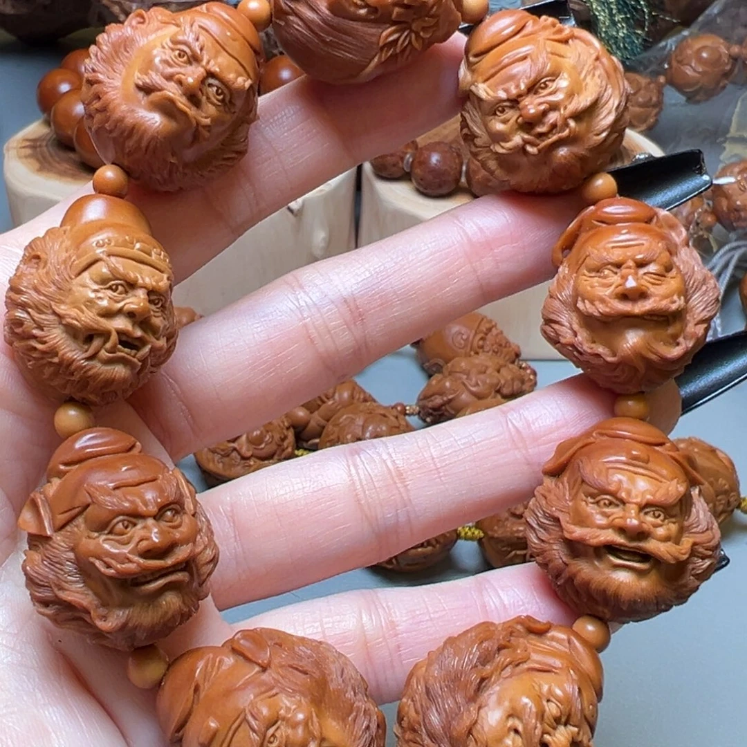 橄榄核手串/手链2.3福利价钟馗头