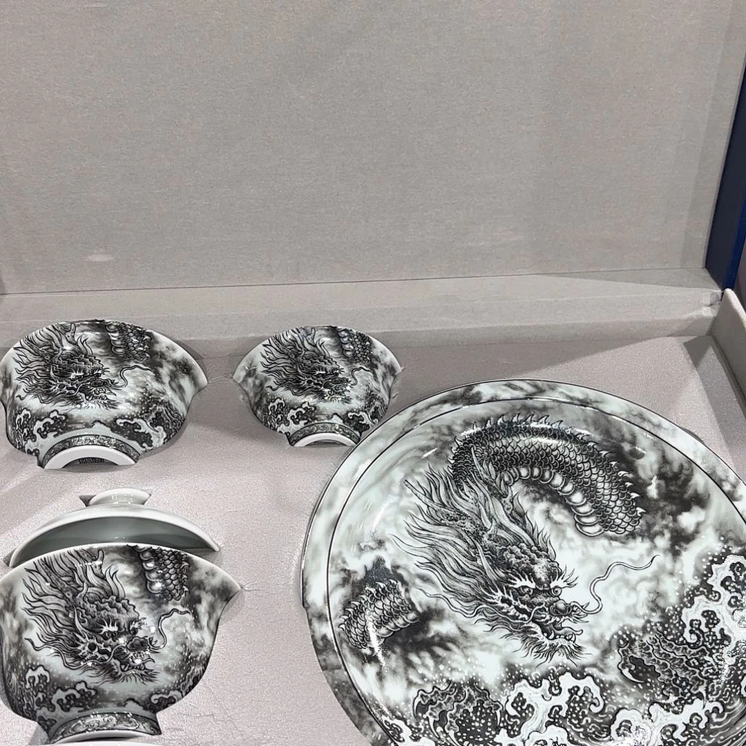 瓷片景德镇瓷器博物陈列