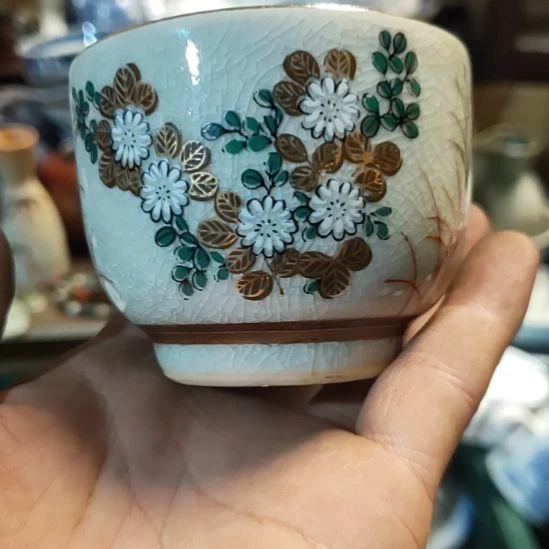 沧***司茶盏瓷器活动的时候回来