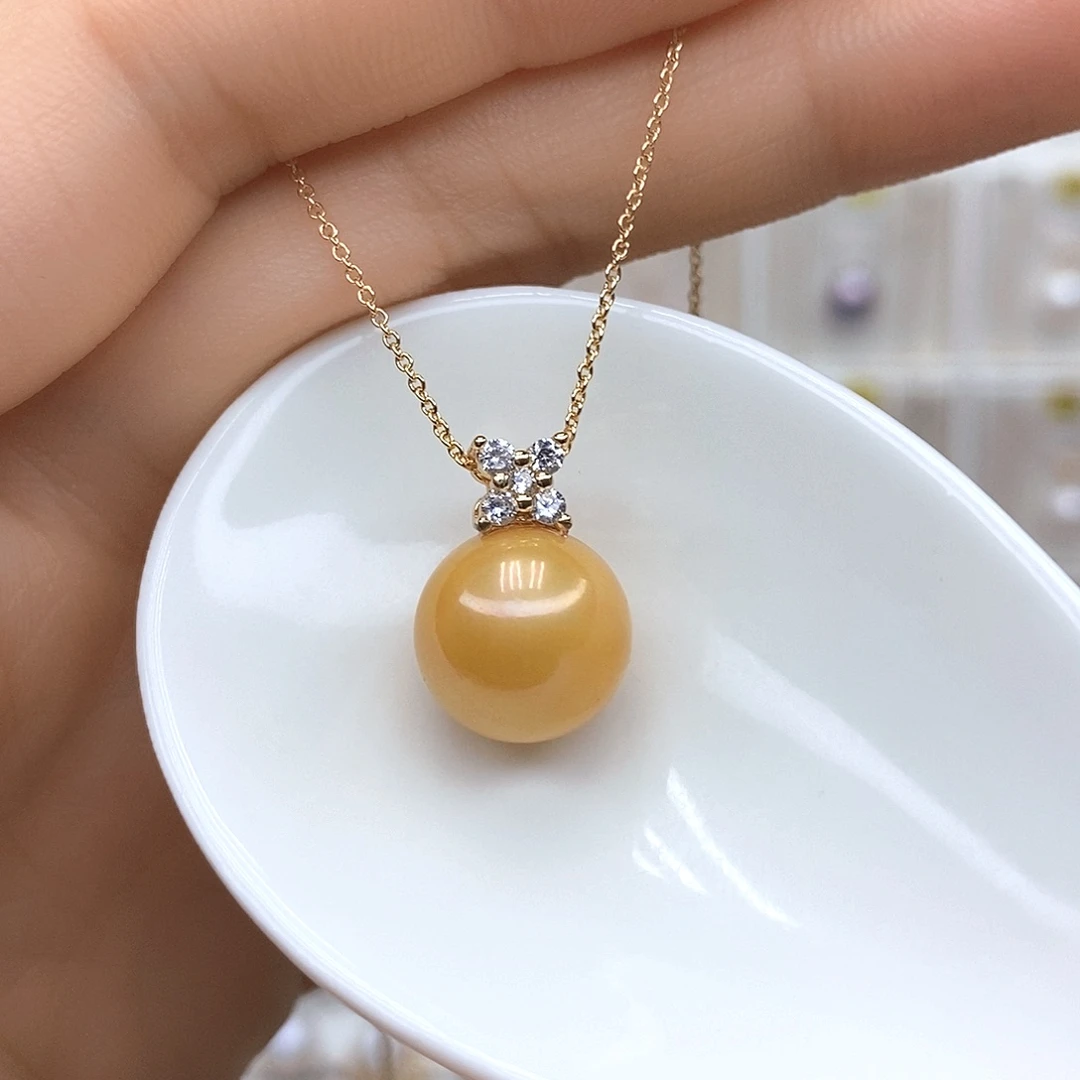 淡水珍珠合金颈饰