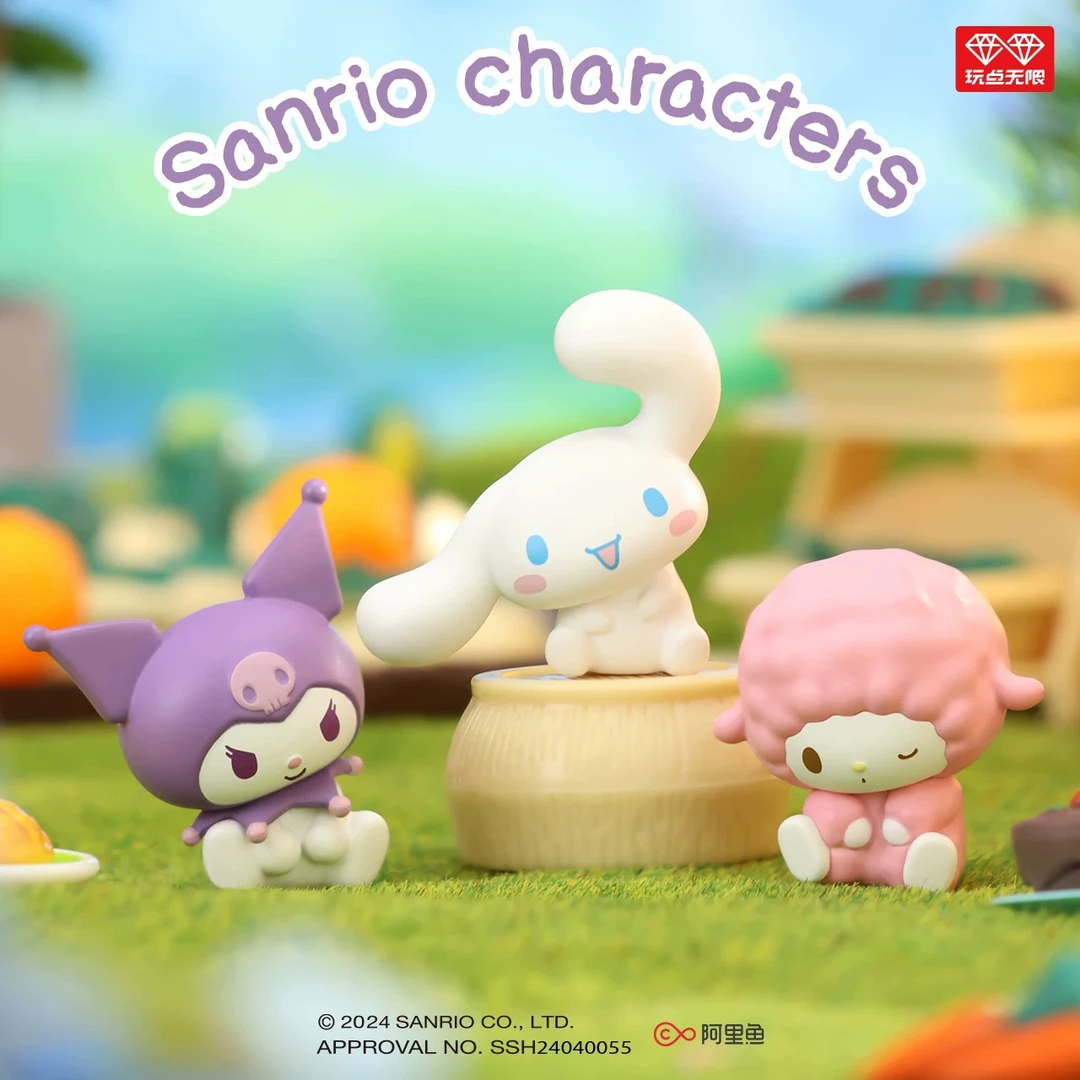 玩点无限《官方正品》三丽鸥 歪头糖果系列萌粒盲盒