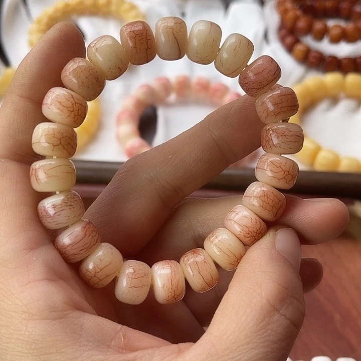 心***静手串/手链驼骨驼骨三花1.2