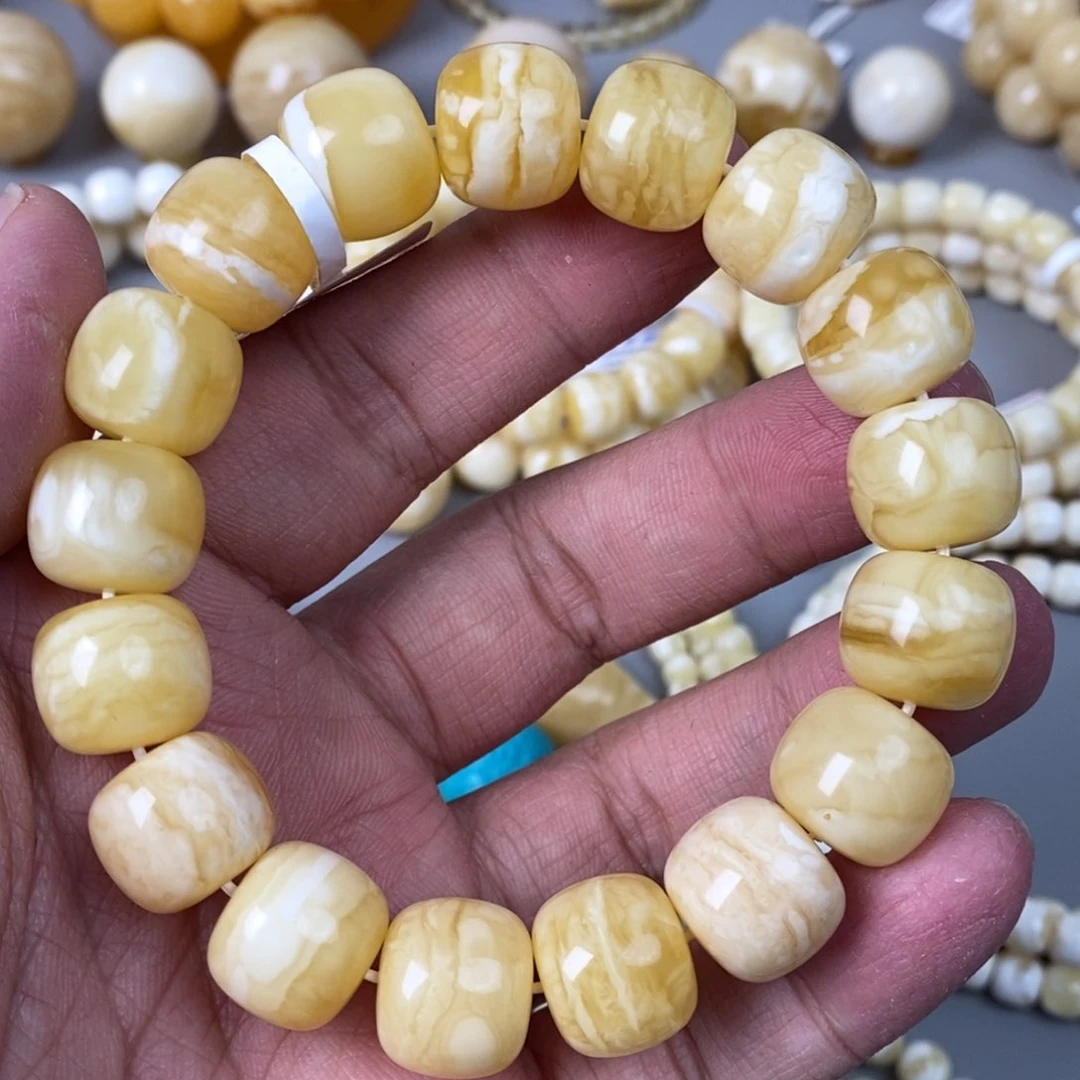 琥珀珠宝奇石未镶嵌15.2mm