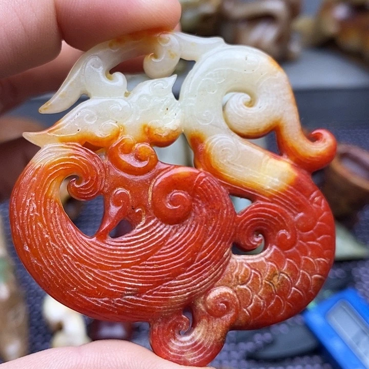 未镶嵌蛇纹石玉颈饰