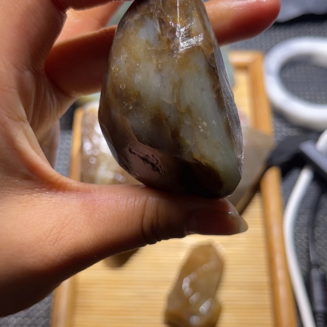未镶嵌和田玉挂件嘻**嘻