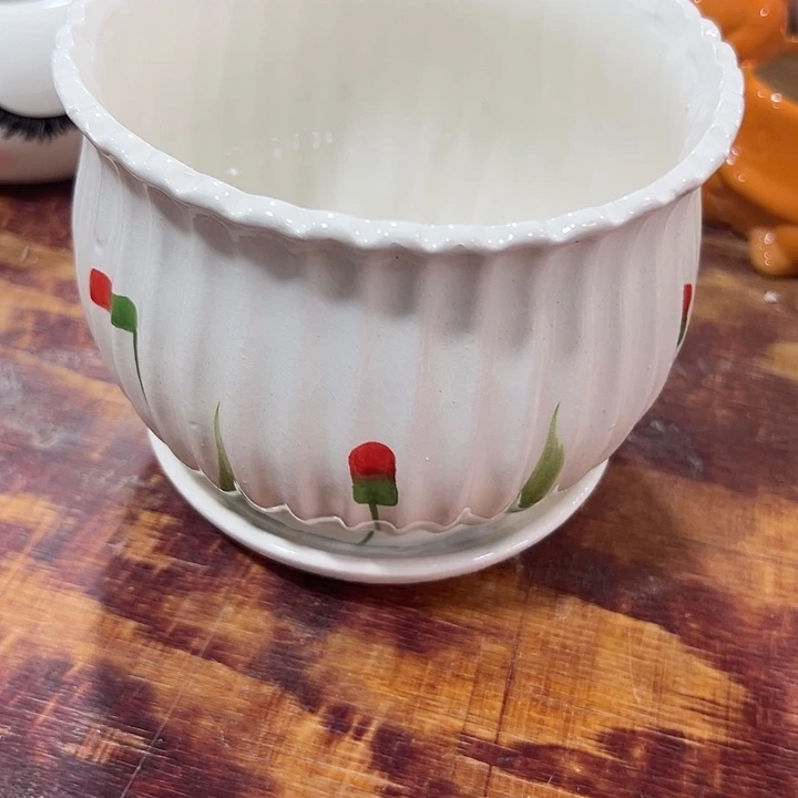 微瑕陶瓷花盆满9.9发