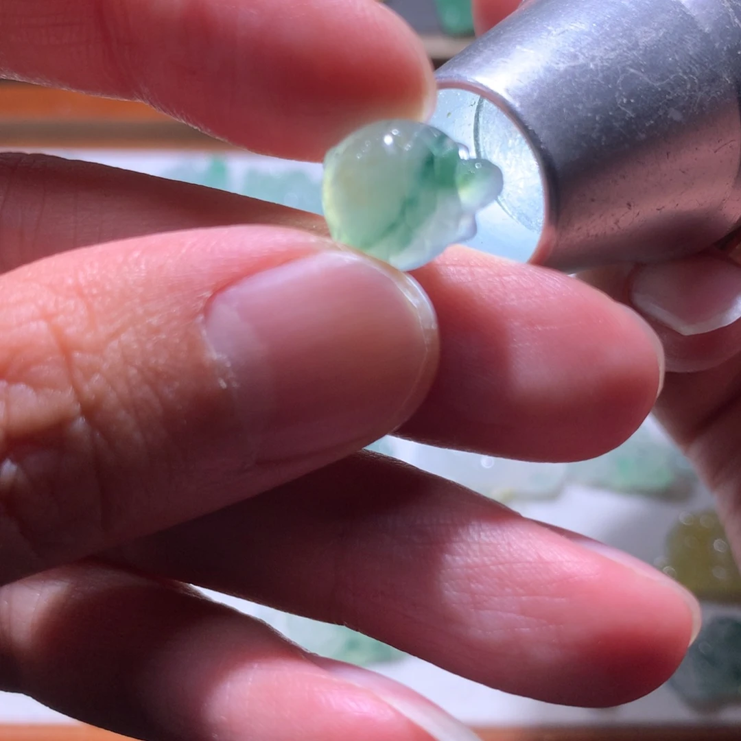 翡翠未镶嵌颈饰乌龟