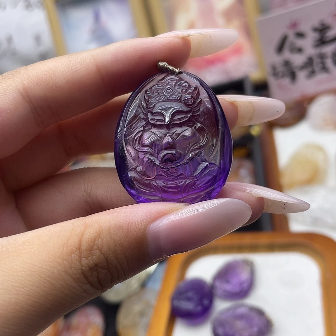 颈饰未镶嵌水晶天然