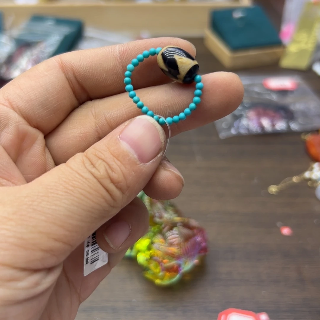 石英石纯铜戒指编号1433