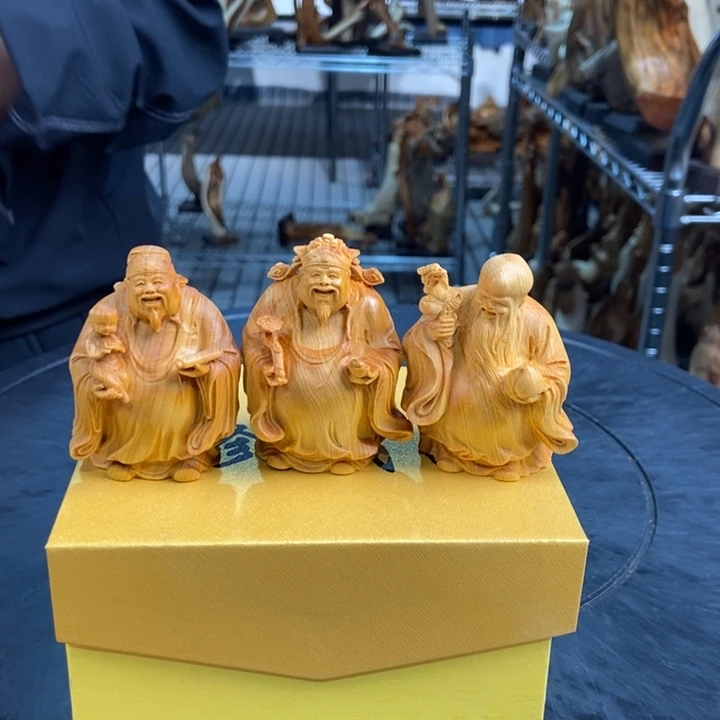 柏木（崖柏）福禄寿一套