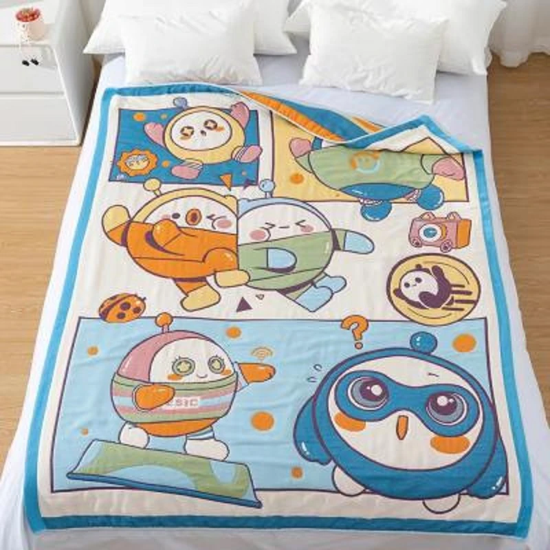 【蛋仔】150cm*200cm 高端升级轻奢多功能超柔纱布泡芙被