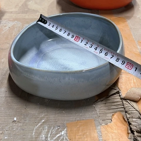 微瑕，不能明火，口径17厘米，高度7，239