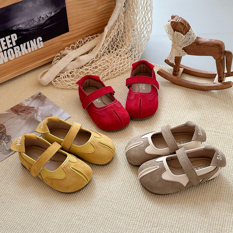 【假面分趾】秋季新款女童玛丽珍单鞋韩版时尚简约女宝宝软底小皮鞋