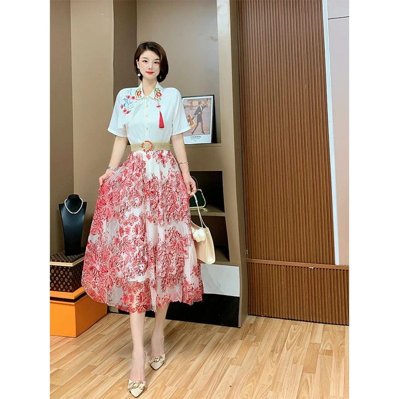 芙娜妮法式设计感小众小清新上衣夏季2024小个子两件套F2320710A