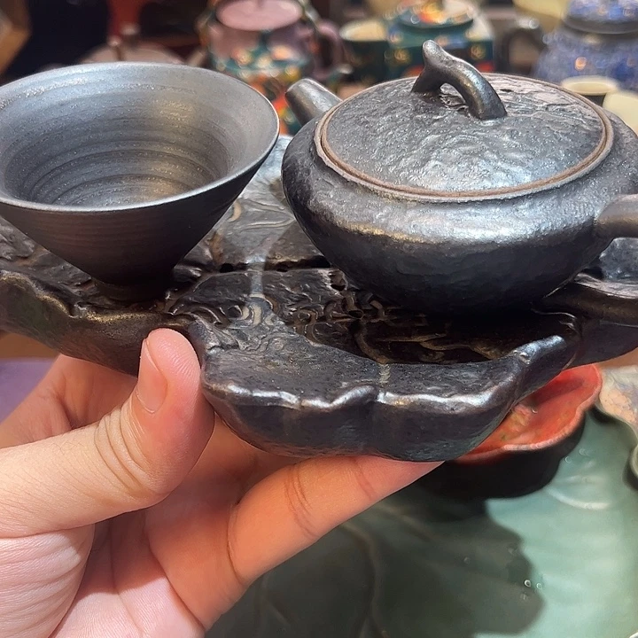 瓷器仙境复古茶器美