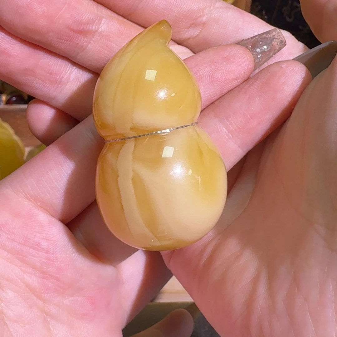 未镶嵌颈饰琥珀tx552葫芦