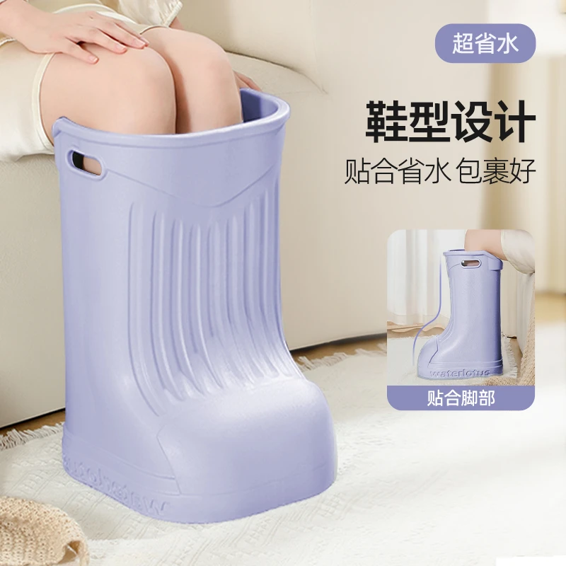 【热卖】加厚加深家用泡脚桶高过小腿过膝泡脚专用保温桶泡脚养生