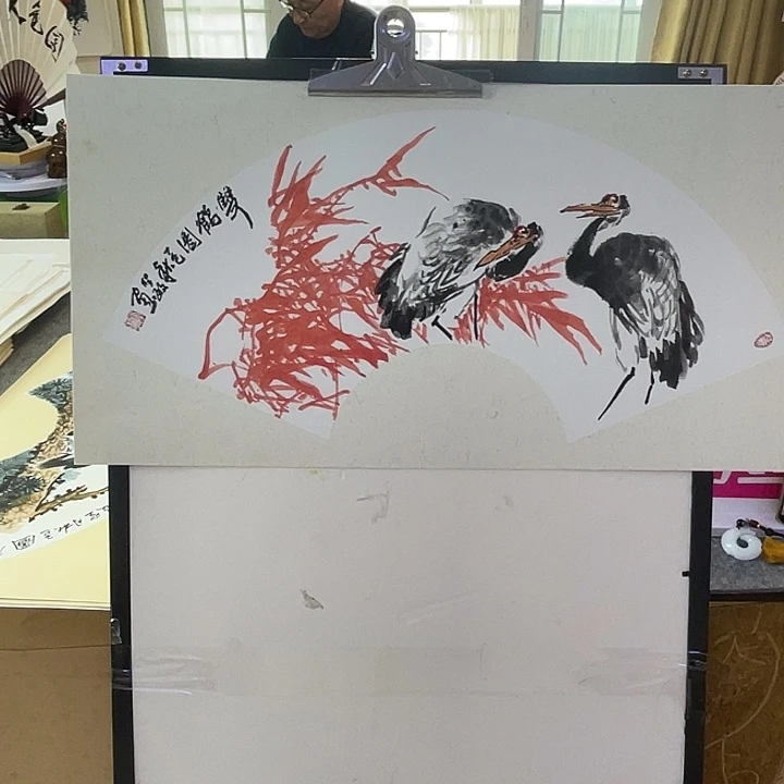 国画张圣敏先生纯手绘作品