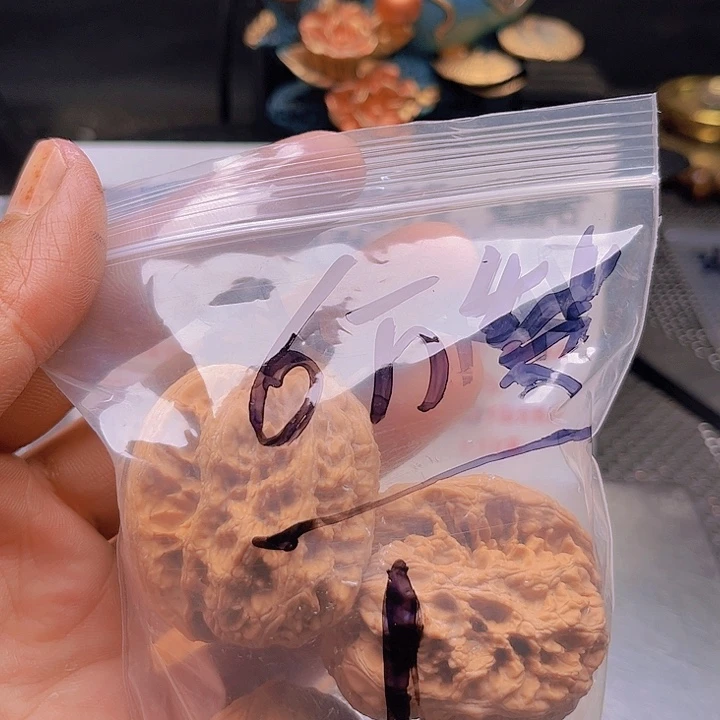 隔***赵猴头核桃把件将军棒