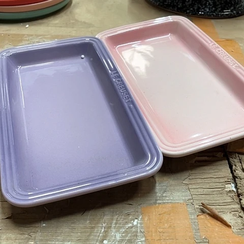 微瑕，不能明火，长26厘米，高度2紫，粉