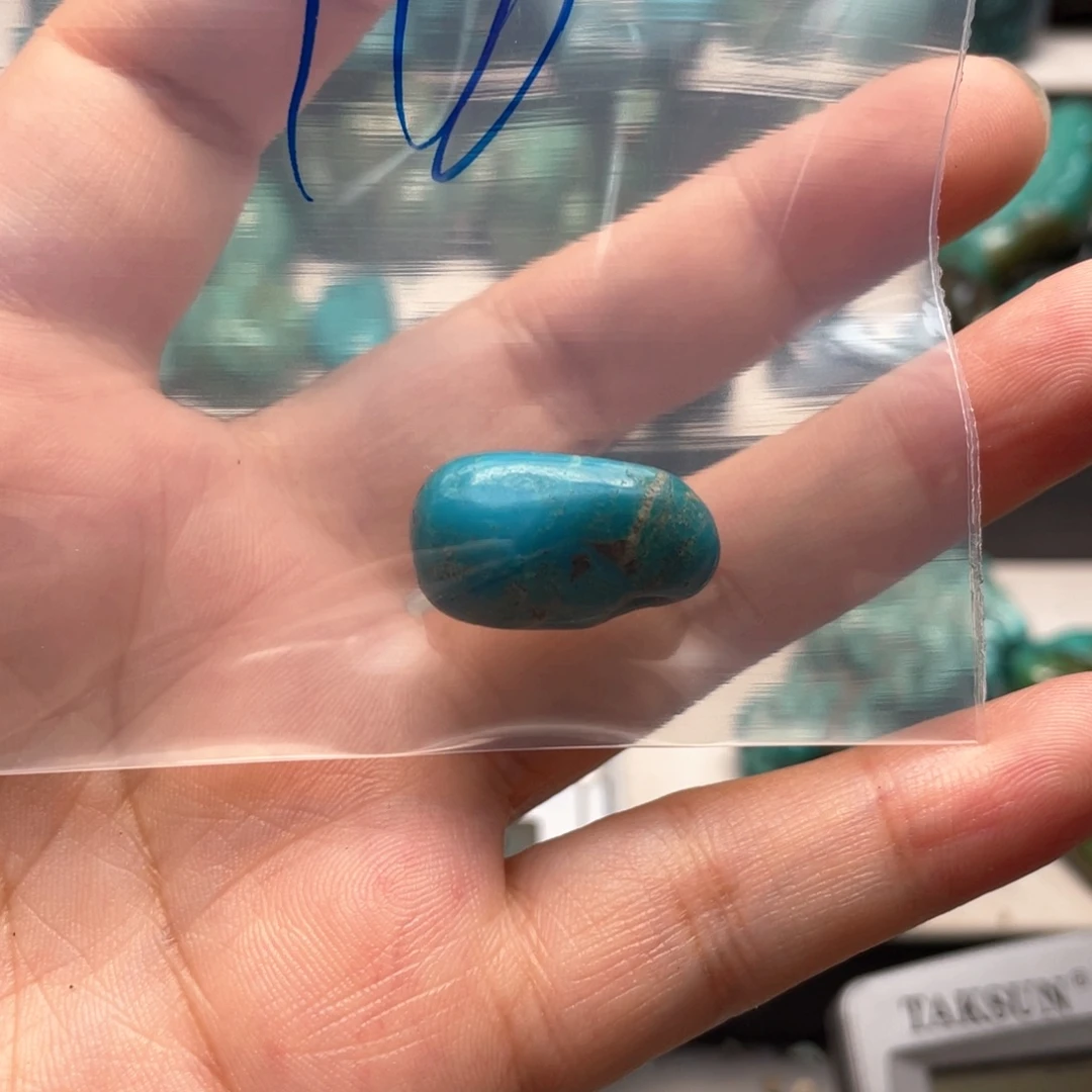 晨***微绿松石未镶嵌颈饰