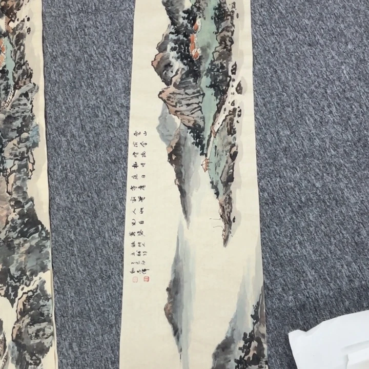 李***民国画绘画作品多次参加