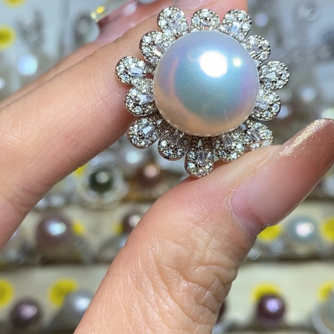 地***兰未镶嵌淡水珍珠珠宝奇石