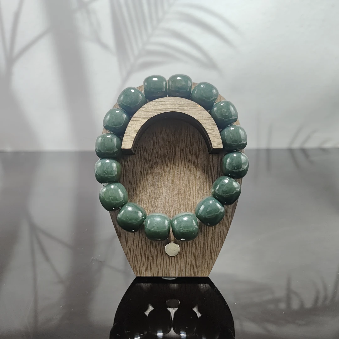 L和田玉桶珠手串（卡12）0212