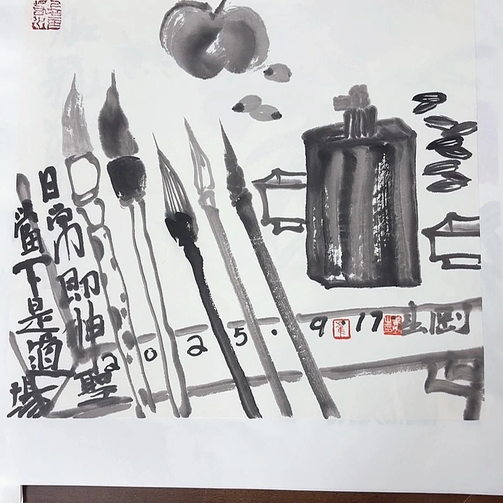 国画崔春刚国画字画作品
