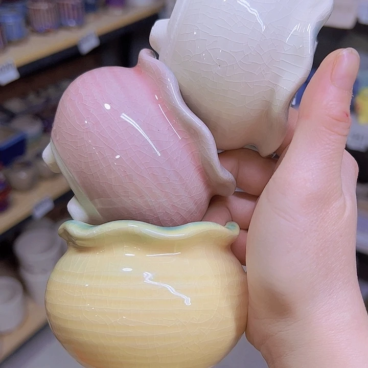 红陶陶瓷花盆单场满12包邮