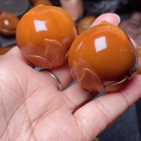 【闪购商品】手串/手链橄榄核40左右寿桃手球