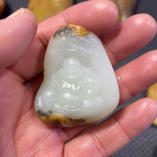 和田玉（糖玉）未镶嵌戒指