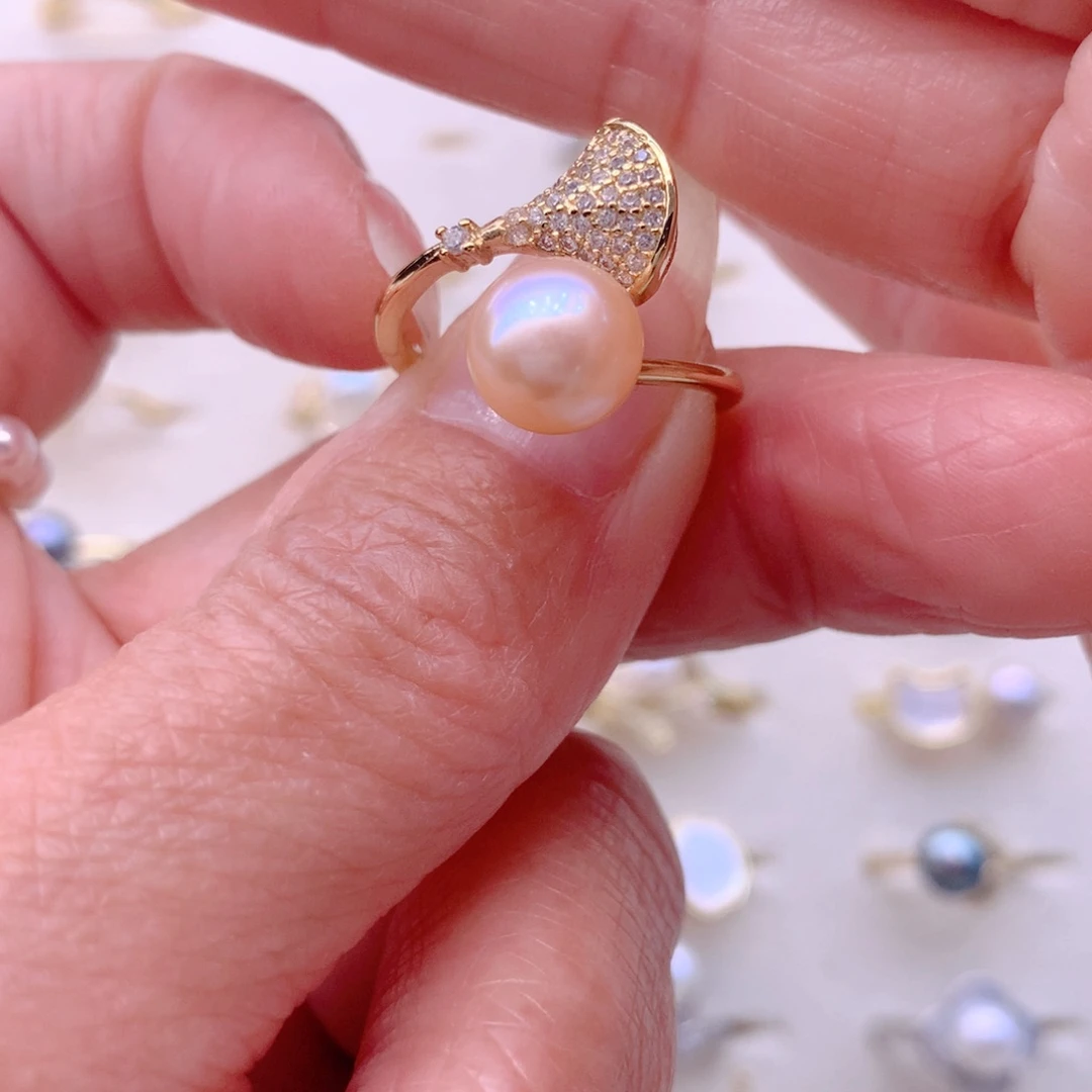 耳饰合金淡水珍珠