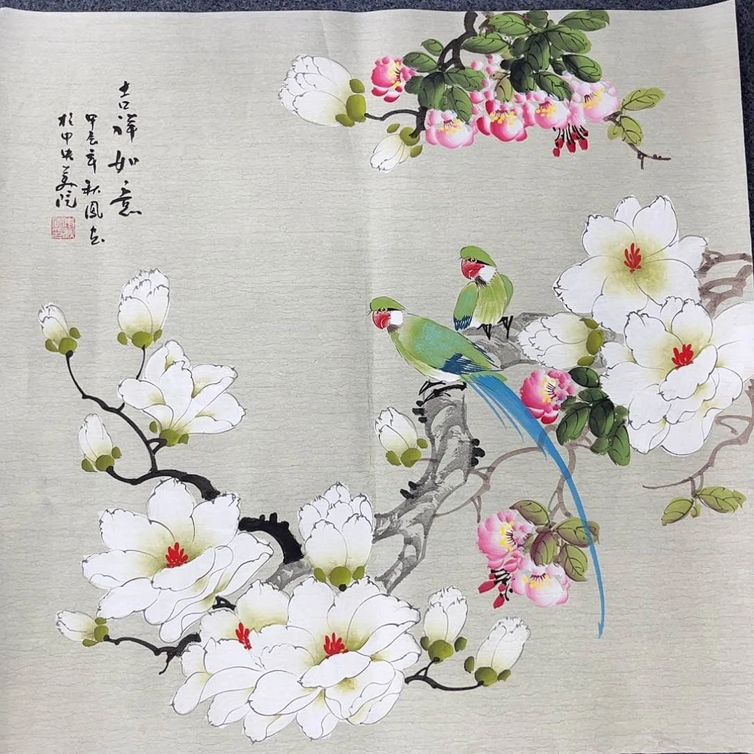 国画宣纸国画纯手绘字画
