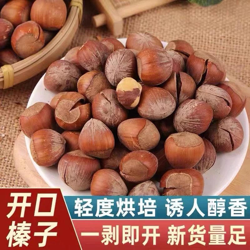 25年特大颗粒东北大榛子嘎嘎好吃性价比极高大大大大大