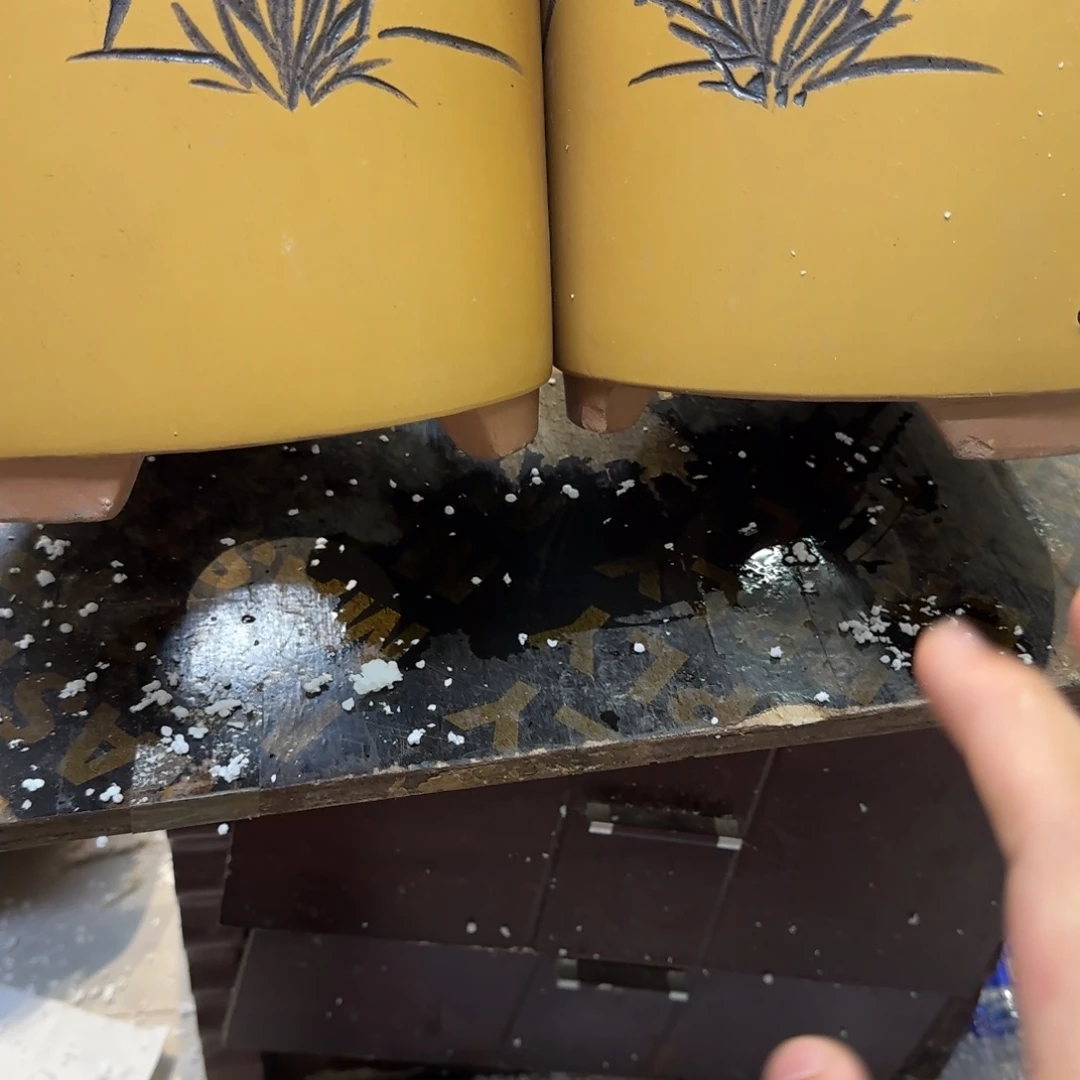 紫砂花盆口径14.18口径