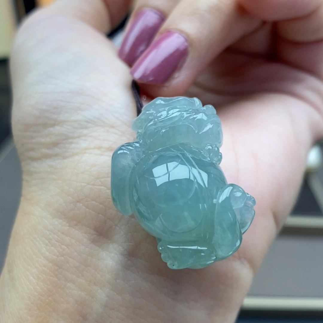翡翠未镶嵌颈饰吊坠54
