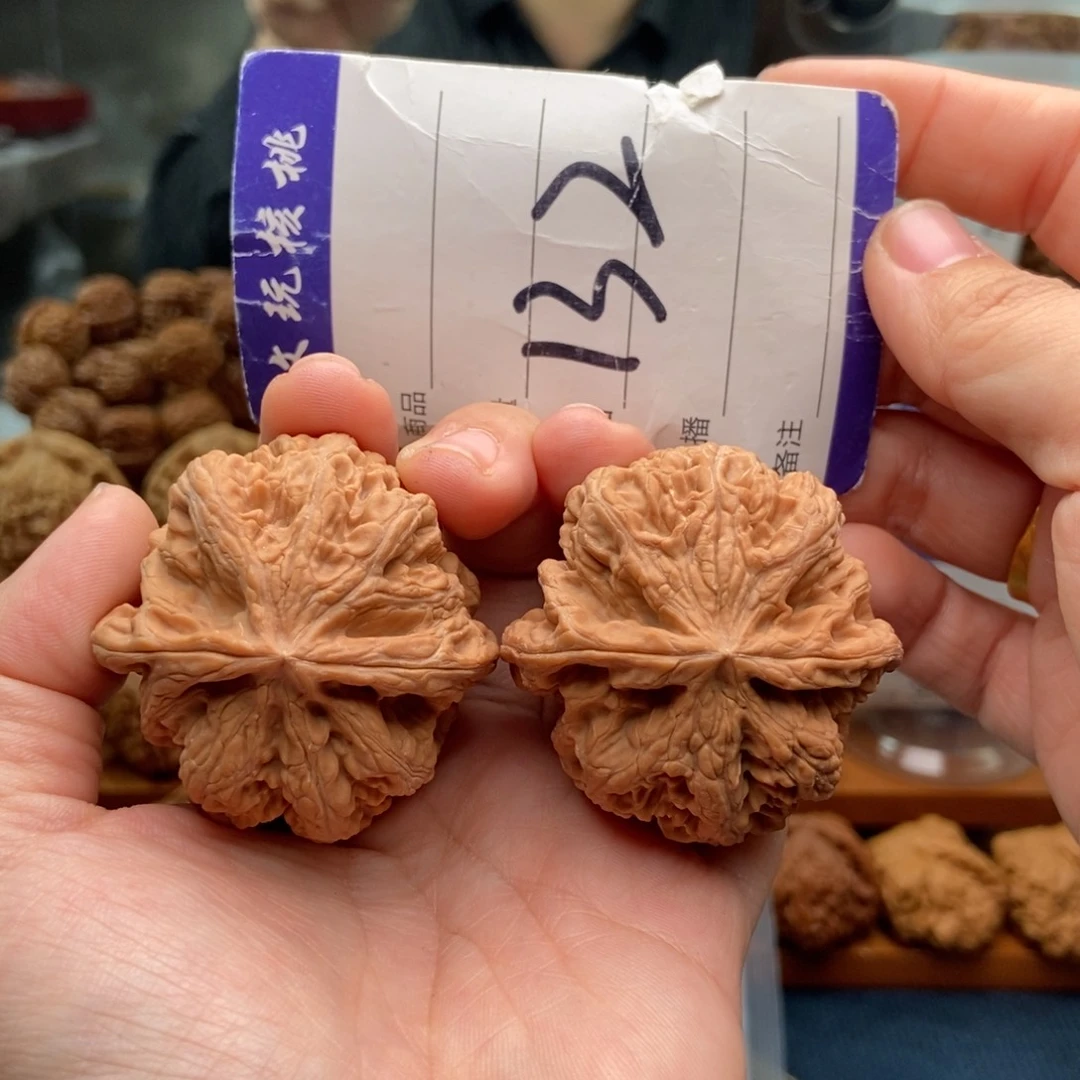 文玩核桃把件45粗筋